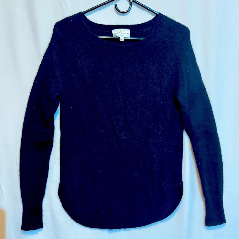 Belle France Cashmere Women’s Sweater Size Large